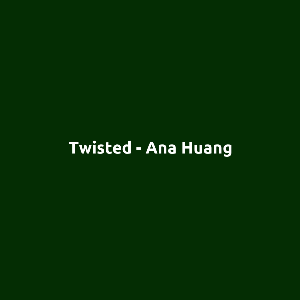Twisted - Ana Huang