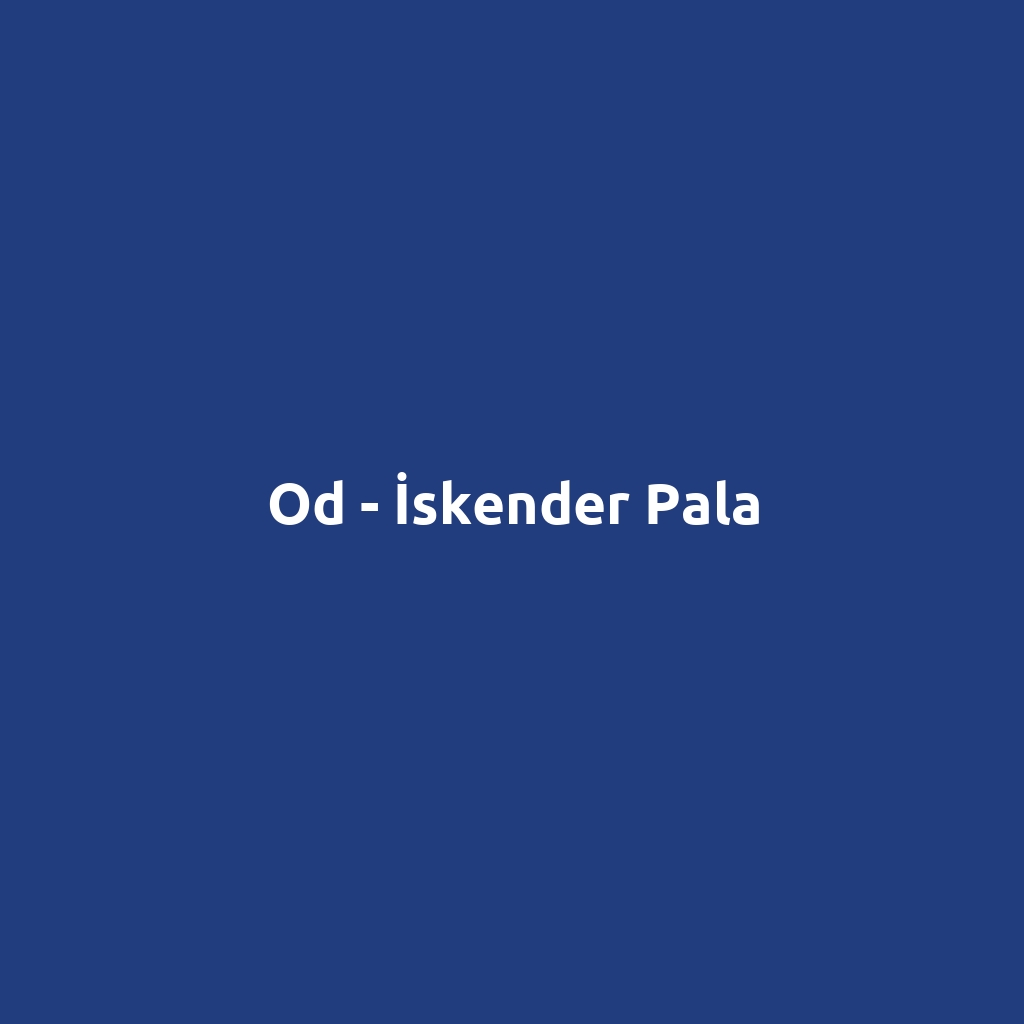 Od - İskender Pala