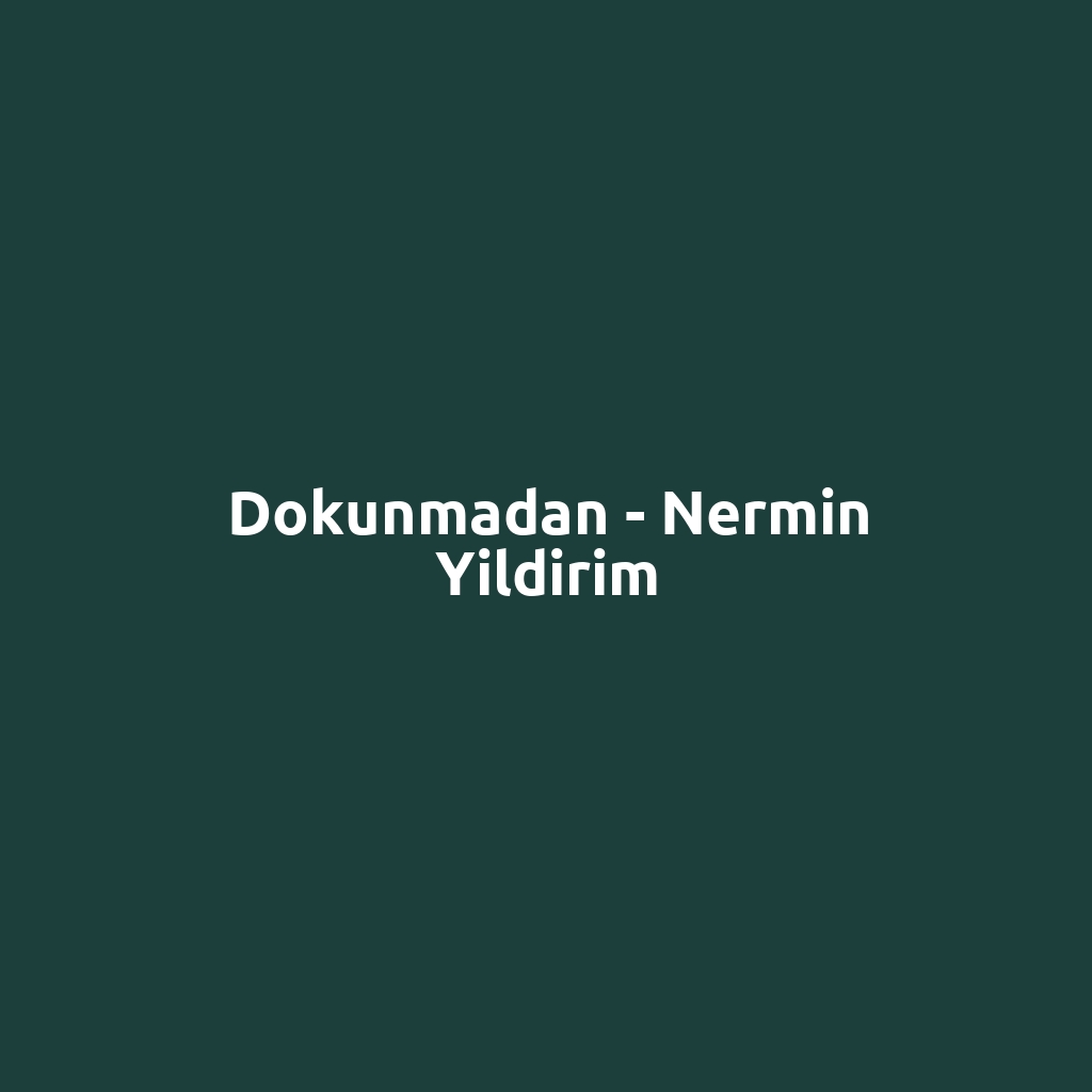 Dokunmadan - Nermin Yildirim