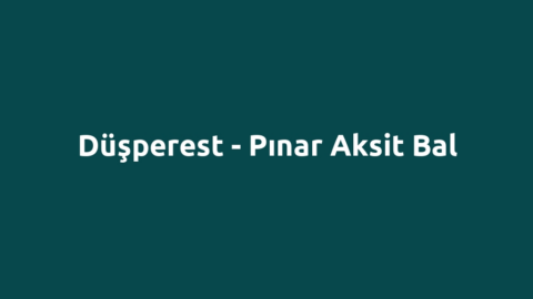 Düşperest - Pınar Aksit Bal