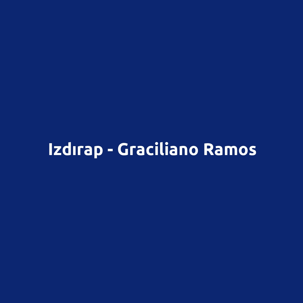 Izdırap - Graciliano Ramos