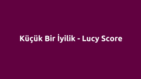 Küçük Bir İyilik - Lucy Score