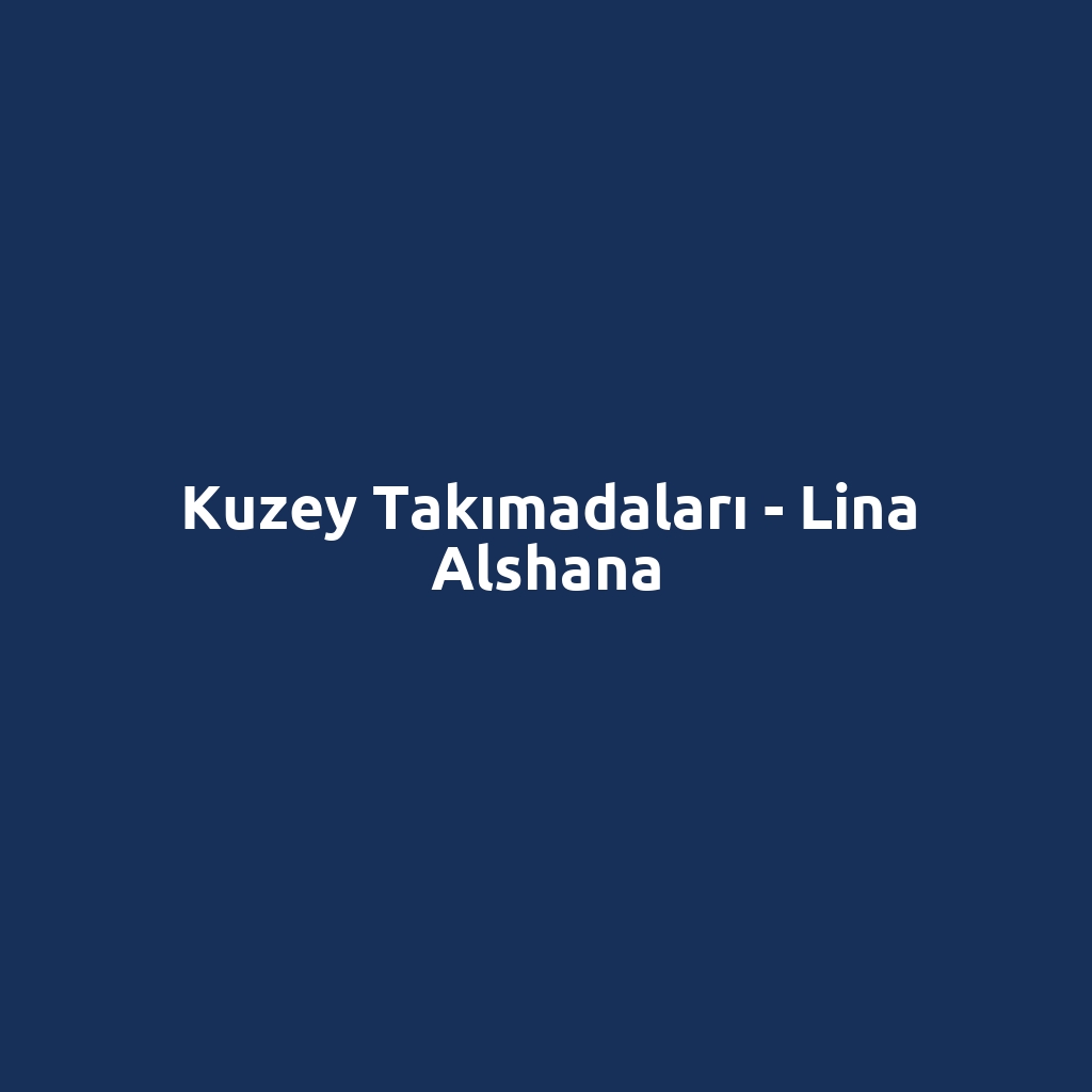 Kuzey Takımadaları - Lina Alshana