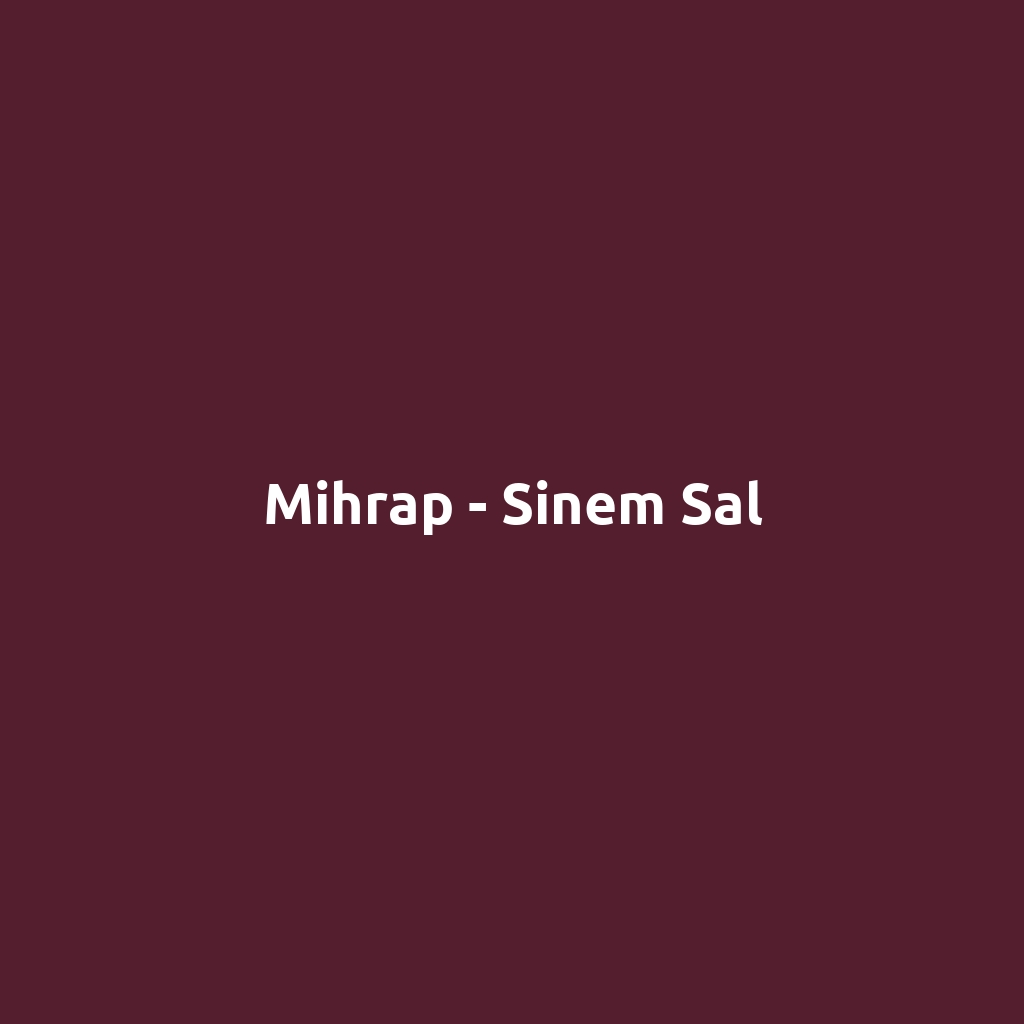 Mihrap - Sinem Sal