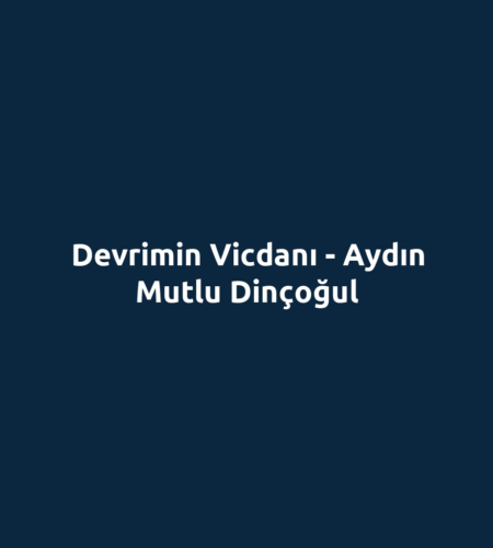 Devrimin Vicdanı - Aydın Mutlu Dinçoğul