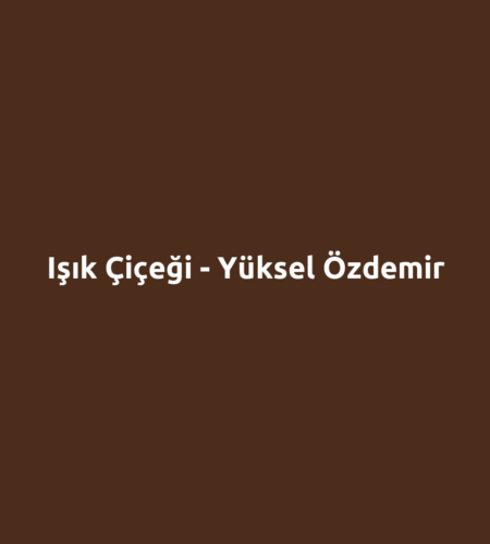 Işık Çiçeği - Yüksel Özdemir